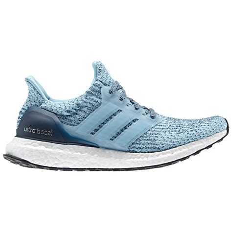 adidas Women's Ultra Boost Running Shoes - Blue Womens Footwear ...