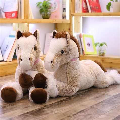 Buy Giant Plush Toy Horse | Pony Stuffed Animal for 37.19 USD | Way Up ...