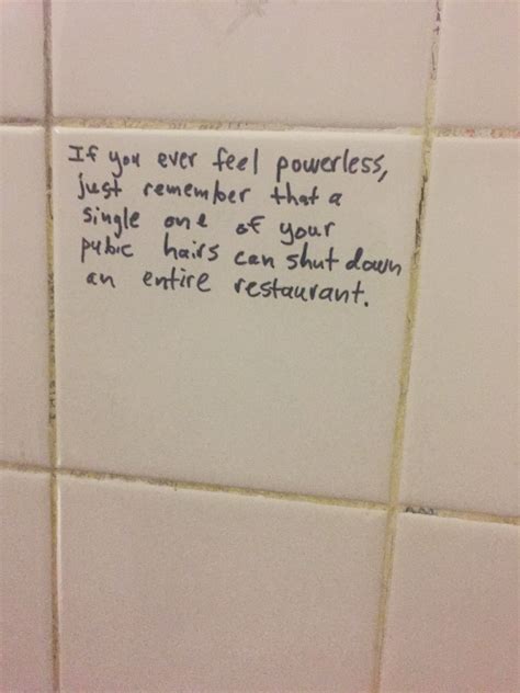 Bathroom Stall Graffiti