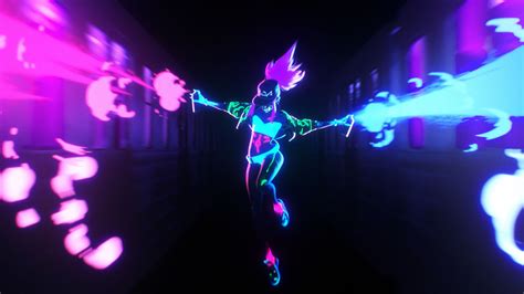 K/DA Neon Akali League of Legends LoL lol league of legends, K/DA Akali ...