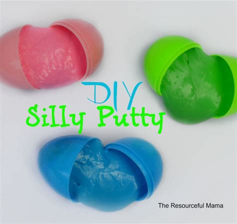 DIY Silly Putty - The Resourceful Mama