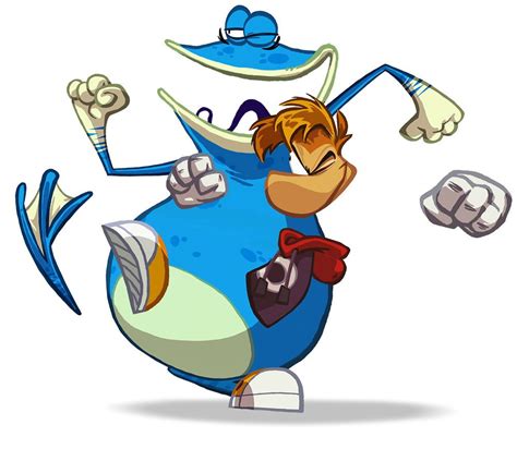 Rayman & Globox Art - Rayman Origins Art Gallery | Rayman origins ...