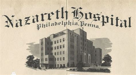 Philly & Stuff: Nazareth Hospital - Philadelphia Pennsylvania - circa 1950s