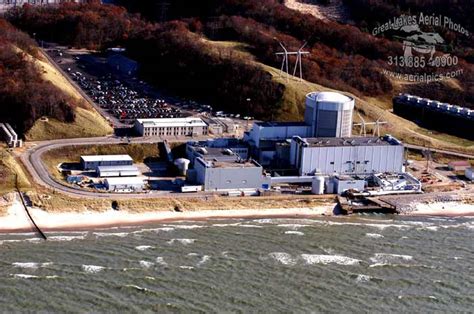 Aerial Photography by Don Coles, Great Lakes Aerial Photos,Donald C. Cook Nuclear Generating Station