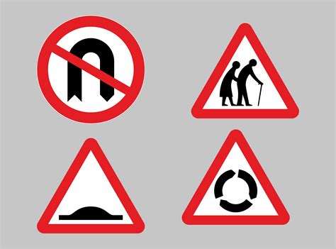 Examples of Road Traffic Signage