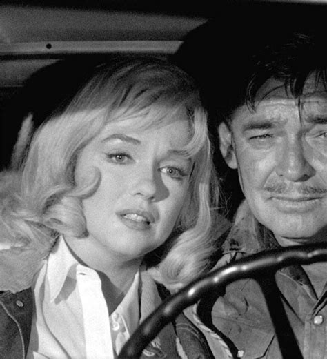 Marilyn Monroe and Clark Gable, The Misfits, 1961. The Misfits, Marilyn ...