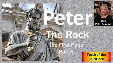 Peter "The Rock" Leader of the Church - the First Pope - YouTube