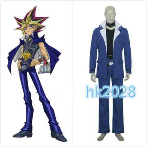 NEW Yu Gi Oh ! Yugi Mutou YuGiOh Cosplay Costume Custom-made & | eBay