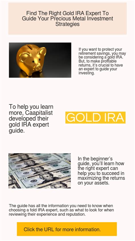 Find The Right Gold IRA Expert To Guide Your Precious Metal Investment Strategies hosted at ...