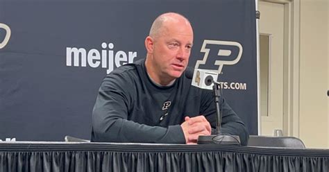 GoldandBlack.com video: Purdue coach Jeff Brohm discusses Indiana, the ...