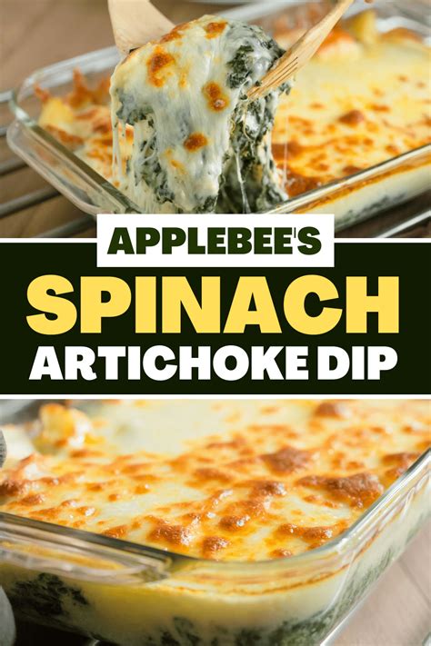 Applebee’s Spinach Artichoke Dip Recipe - Insanely Good