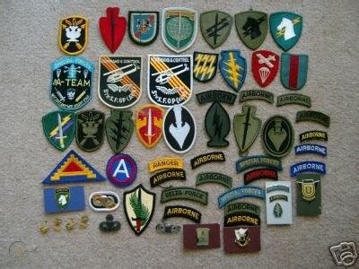 Large US Special Forces/ Green Beret patch collection | #19834303