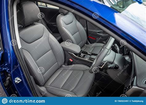 Hyundai IONIQ Electric EV Interior Editorial Photo - Image of autos ...