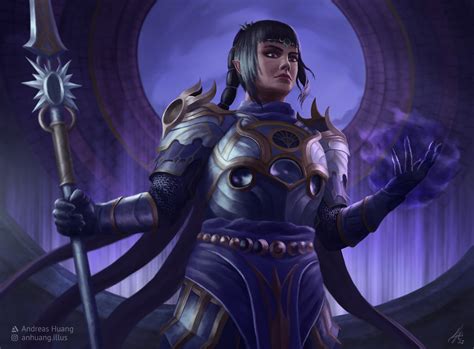 ArtStation - Shadowheart, Dark Justiciar (MTG x D&D fanart)