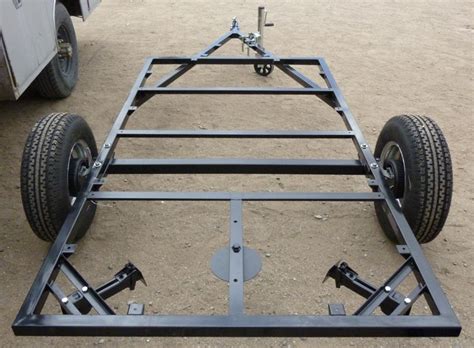 View topic - Custom Chassis For a 4x10x4 1/2 | Homemade trailer ...