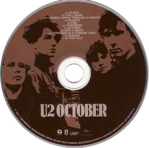 U2 October Album