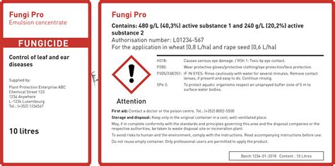 Labelling of plant protection products | Reach&CLP