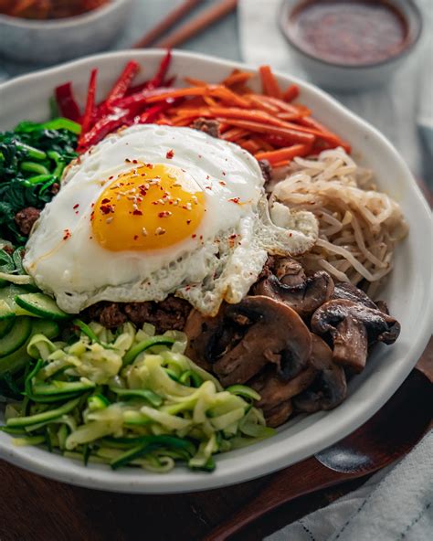 Bibimbap | Mixed Rice with Vegetables | Korean Rice Bowl — The Spice Odyssey