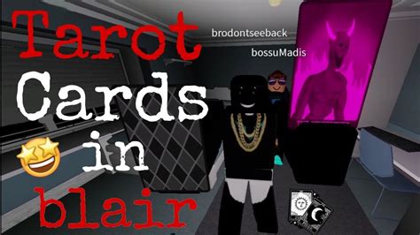 [Tarot Cards] New cursed item in blair | Funny match #roblox #gaming #robloxblair - YouTube