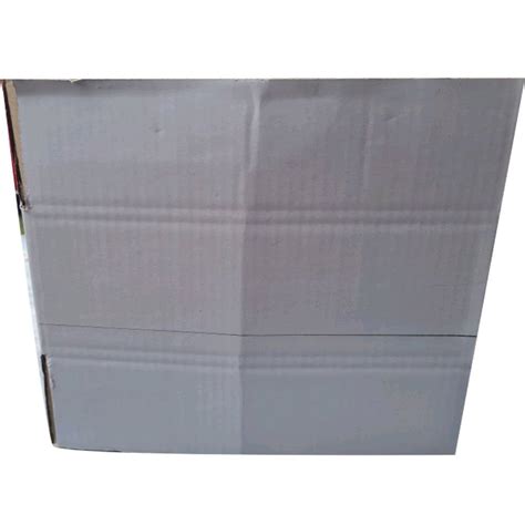 White Plain Corrugated Packaging Box at Rs 98/piece in Cuttack | ID: 26416244748