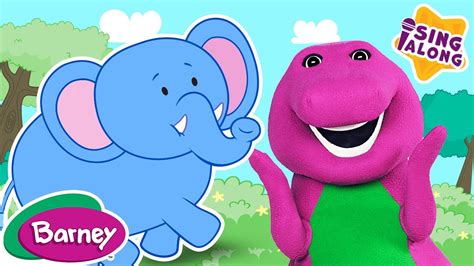 The Elephant Song | Barney Nursery Rhymes and Kids Songs - YouTube