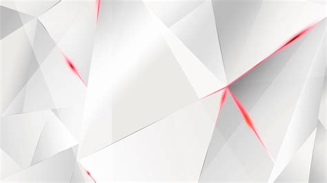 Wallpapers - Red Abstract Polygons (White BG) by kaminohunter on DeviantArt