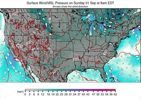 United States Wind Forecast