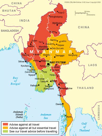 Myanmar travel advice - GOV.UK