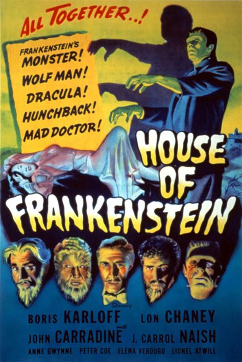 House of Frankenstein Movie Posters From Movie Poster Shop