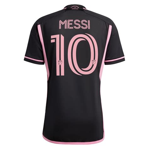 Lionel Messi Inter Miami CF 2023 Authentic Away Jersey by adidas ...