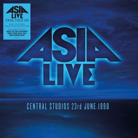 Asia - Asia Live: Central Studios 23rd June 1990 [Blue Vinyl] (Vinyl LP) - Amoeba Music