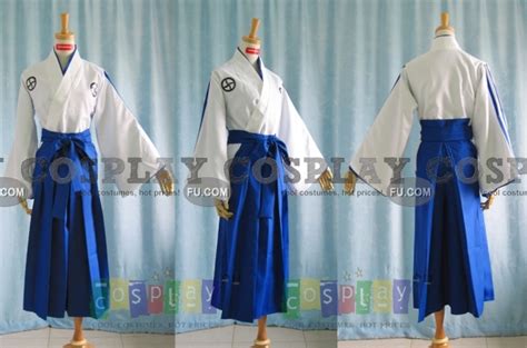 Custom Renji Cosplay Costume (Soul Reaper Academy Boy Uniform) from Bleach - CosplayFU.com