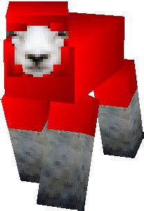 Red realistic sheep | Nova Skin