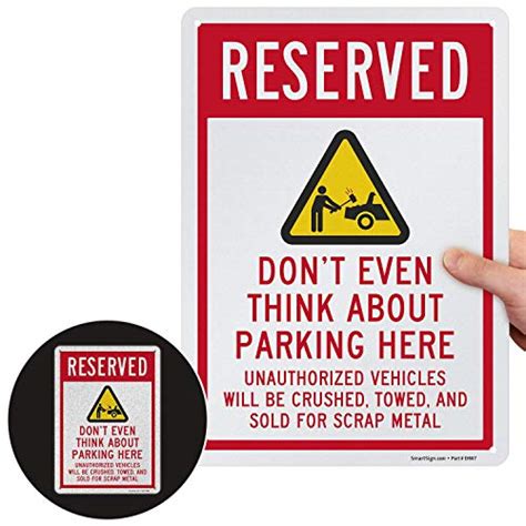 38 Of Best Funny No Parking Signs