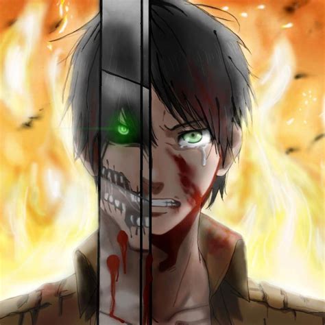 SNK/Attack On Titan: Eren Jaeger/Titan by Imaginary2095 on DeviantArt