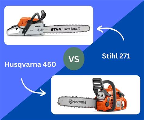 Husqvarna 450 Vs Stihl MS 271 Chainsaw - What’s the Better Option? - The Ultimate Home Living Blog