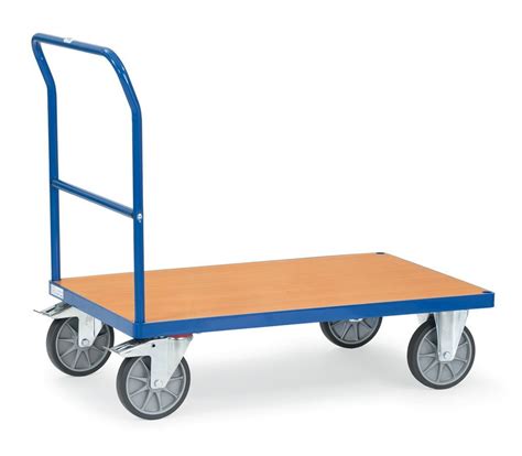 4 Feet Mild Steel 800 Kg Heavy Duty Trolley, For Material Handling at ...