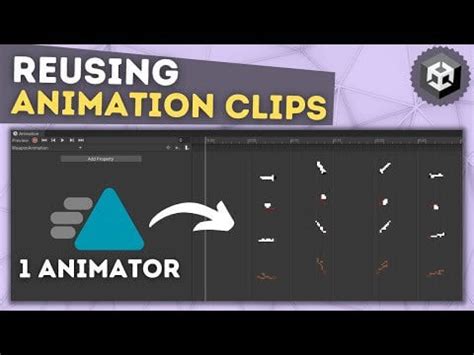 How To Reuse Animation Clips for Multiple Animations in Unity : r/Unity2D