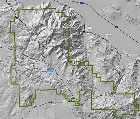 San Bernardino National Forest Map - Maping Resources