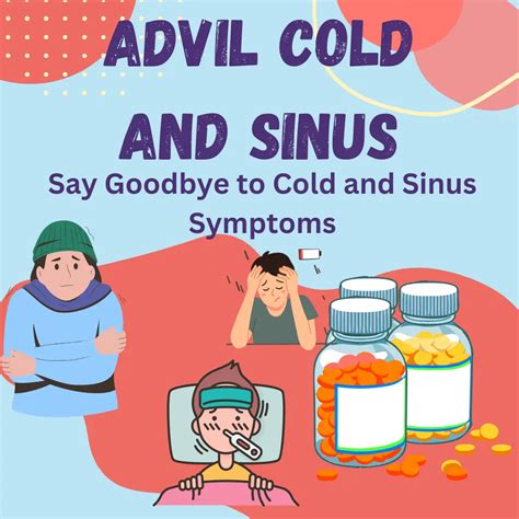 Advil Cold And Sinus: Say Goodbye to Cold and Sinus Symptoms | HealthFness