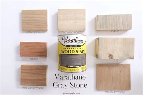 The Best Grey Wood Stains - Tested on 7 types of wood!