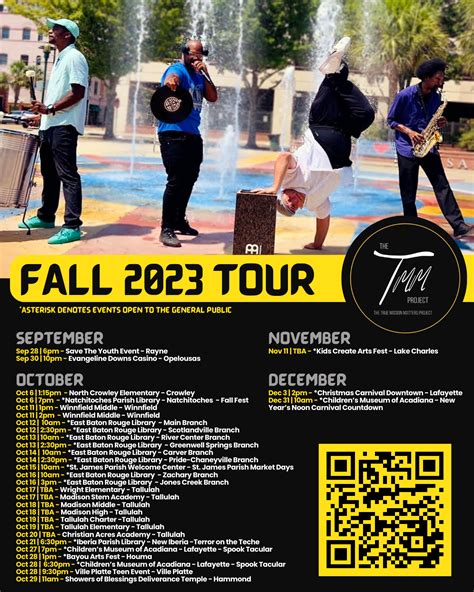 TMM Project Tour: Kickoff our Fall 2023 Tour With Us! — The TMM Project