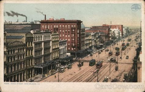 Canal Street New Orleans, LA Postcard