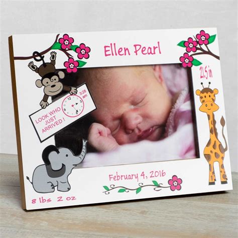 Personalized Baby Picture Frame Baby Girl Picture Frame New - Etsy