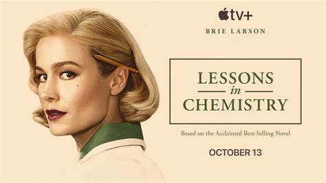 Lessons in Chemistry Sets Premiere Date on Apple TV+