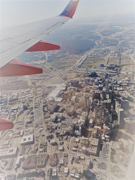 Dallas Downtown (Taken from Southwest Airlines) : r/Dallas