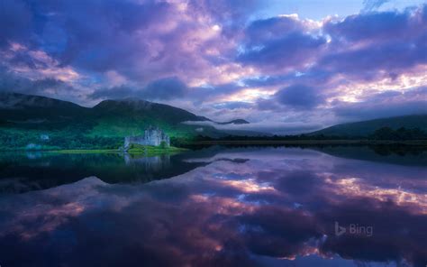 kilchurn castle Scotland - Bing Wallpaper (42981955) - Fanpop