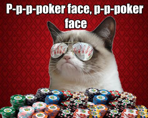 Grumpy Cat | Poker Face | Poker, Memes, Poker run