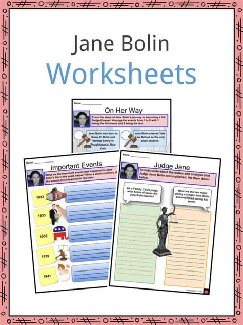 Jane Bolin Facts, Worksheets, Bio, Career, Legacy, Life & Death For Kids