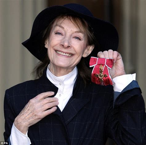 Mr Bellemy would be pleased! Upstairs Downstairs actress Jean Marsh receives an OBE | Daily Mail ...